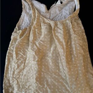 J.Crew Polka Dot Sleeveless Blouse - Size 4